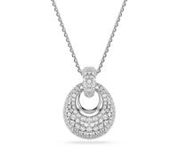 Swarovski Silver Sublima White Rhodium Plated Necklace