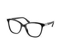 Swarovski SK2020 1001 Woman Optical frames Acetate Black Squared Normal