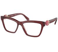 Swarovski SK2021 Women's Glasses, Clear, Size 53