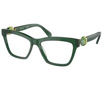 Swarovski SK2021 Women's Glasses, Green, Size 55