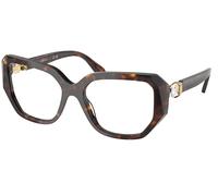 Swarovski SK2035 Women's Glasses, Tortoiseshell, Size 53