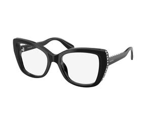 Swarovski SK2066U 1093 Woman Optical frames Acetate Black Transparent Butterfly Normal
