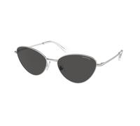 Swarovski SK7014 400187 Woman Sunglasses Metal Silver Grey Cat Eye Normal