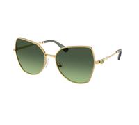 Swarovski SK7037 40172A Woman Sunglasses Metal Gold Butterfly Normal Nuanced