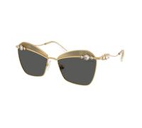 Swarovski SK7040 4004/L Woman Sunglasses Metal Gold Butterfly Normal
