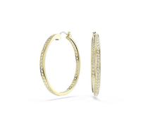 Swarovski Sommerset Pierced Earrings, White, Gold plated