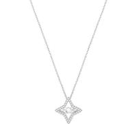 Swarovski Sparkling Dance Star Pendant, Small, White, Rhodium plating