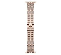 Swarovski Sparkling Princess Strap, Compatible with Apple Watch 40 mm (Series 4/5/6, SE) and 41 mm (Series 7/8/9), Rose Gold-Tone Finish with Clear Crystals, Part of the Sparkling Collection