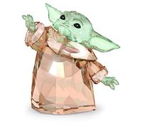 Swarovski Star Wars Mandalorian The Child, Green and Gold tone Crystals, from the Star Wars Collection