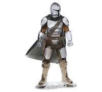 Swarovski Star Wars The Mandalorian Figurine, Multi-Coloured Crystals, from the Star Wars Collection
