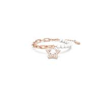 Swarovski Stella Crystal Star White Rose Gold-Tone Plated Bracelet 5645461 - Swarovski Crystal / Rose Gold-tone