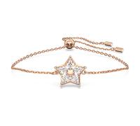 Swarovski Stella Rose Gold Star Pull Bracelet - Adjustable