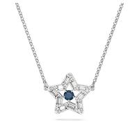 Swarovski Stella Star Blue Rhodium Plated Pendant 5639186 - Swarovski Crystal / Rhodium Plated