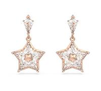 Swarovski Stella Star Necklace, Clear Crystals in a Rose Gold Tone Plated Setting, from the Stella Collection