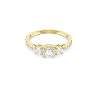 Swarovski Stilla Attract Ring Stainless Steel 5723291-60 - Woman - Stainless Steel Gold 60