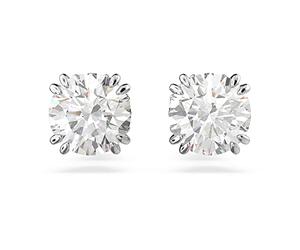 Swarovski Stilla Ohrringe, Weiße Brillantschliff-Kristalle