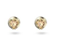 Swarovski Stilla Stud Orange Gold-Tone Plated Earrings 5639116 - Swarovski Crystal / Gold-tone Plated