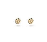Swarovski Stilla Stud Orange Gold-tone Plated Earrings 5639116 - Refined - Swarovski Crystal / Gold-tone Plated