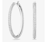 Swarovski Stone Hoop Earrings