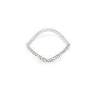 Swarovski Sublima Collection Bangle, Round cut, White, Rhodium plated