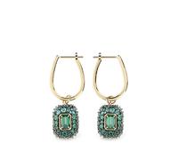 Swarovski Sublima crystal-embellished drop earrings - Gold OS
