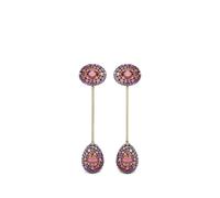 Swarovski Sublima crystal-embellished drop earrings - Gold OS