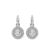 Swarovski Sublima crystal-embellished drop earrings - Silver OS