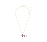 Swarovski Sublima crystal-embellished jewelry set - Gold OS