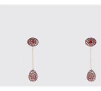 SWAROVSKI Sublima Drop Earrings in 18k Gold-Plated Metal - Size: OS - female