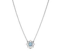 Swarovski Sunshine Pendant, Blue, Rhodium plated