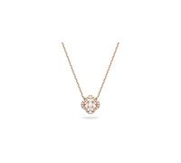 Swarovski Swarovski Sparkling Dance necklace, White, Rose gold-tone plated