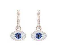 SWAROVSKI Symbolic Evil Eye Crystal Jewelry Collection, Featuring Necklaces, Earrings, and Bracelets, M, Metal Crystal, crystal