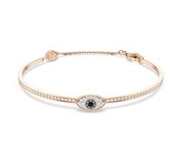 Symbolica bangle, Eye, Multicoloured, Rose gold-tone plated