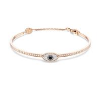 Swarovski Symbolica Bangle, Eye, Multicolored, Rose Gold-Tone Plated