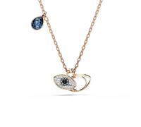 Swarovski Symbolica Pendant, Eye, Multicolored, Rose Gold-Tone Plated