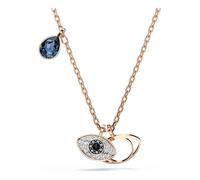Swarovski Symbolica Pendant, Eye, Multicolored, Rose Gold-Tone Plated