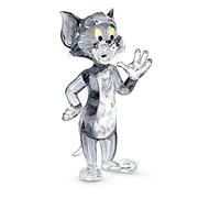 Swarovski Tom Figurine, Grey, Black and Yellow Crystals, from the Tom and Jerry Collection