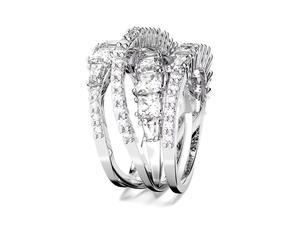 Swarovski Twist Wrap ring - Silver 55