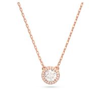 Swarovski Una Angelic Constella Pendant Necklace Rosegoldplated Stainless Steel 5636272 - Man - Stone Rose gold 44 cm