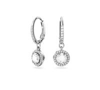Swarovski Una Angelic Drop Constella Earrings Stainless Steel 5636270 - Woman - Stainless Steel Silver 25 mm