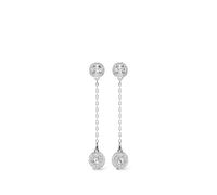 Swarovski Una Angelic drop earrings - Silver OS