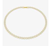 Swarovski Una Angelic Gold Tone Plated White Crystal Necklace 5751560