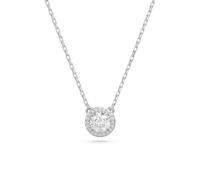 Swarovski Ladies Constella Rhodium-Plated Halo Necklace 5636264