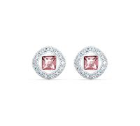 Swarovski Una Angelic Stud Pierced Earrings, Pink, Rhodium plated, from the Amazon Exclusive Swarovski Una Angelic Collection