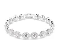 Swarovski Una Angelic Tennis Bracelet Stainless Steel 5682279 - Woman - Stainless Steel Silver 18 mm