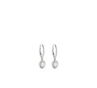 Swarovski Una drop earrings - Silver OS