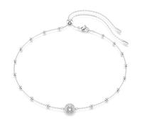 Swarovski Jewellery Swarovski Una Angelic Round Cut Double Sided Motifs Necklace 0.9 x 1.1cm, 38 - 48cm
