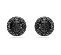 Swarovski Una Ruthenium Plated Angelic Earrings, Black, One Size, Crystal, Zircon