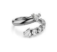 Swarovski Unisex metal and crystal ring 32031309, Crystal, No gemstones