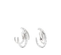 Swarovski Vienna crystal-embellished clip-on earrings - Silver OS